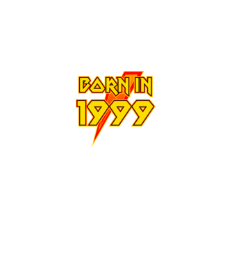 heavy metal born in 1999 minta királykék pólón