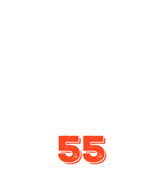 EGY QRVA SZÓT SEM, MÉG SZOKNOM KELL, 55 ÉVES SZÜLETÉSNAPRA minta sötétkék pólón