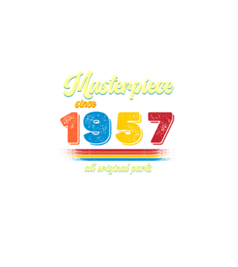 masterpiece all original parts since 1957, mesterdarab, etalon minta fekete pólón