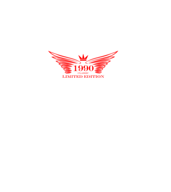 classic limited edition wing, szárnyas koronás születésnapi embléma 1990 minta szürke pólón