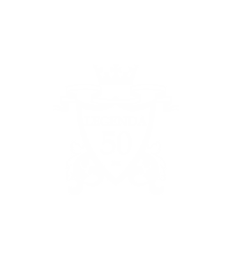 legenda 50 éve,  középkori pajzs, címer, születésnap minta fehér pólón