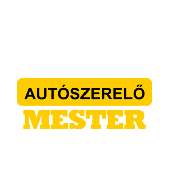 AUTÓSZERELŐ MESTER minta fehér pólón