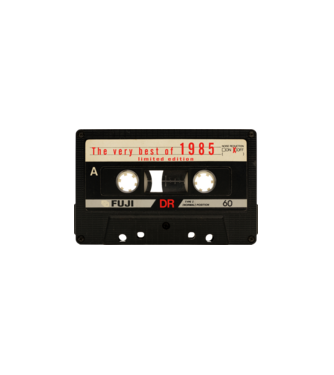 BEST OF 1985 minta fehér pólón
