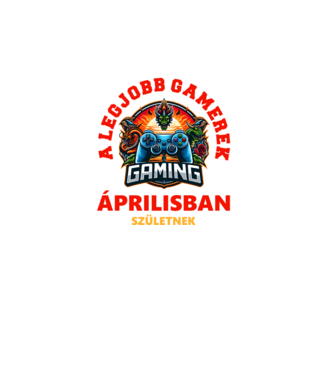 A LEGJOBB GAMEREK ÁPRILISBAN SZÜLETNEK minta türkiz pólón