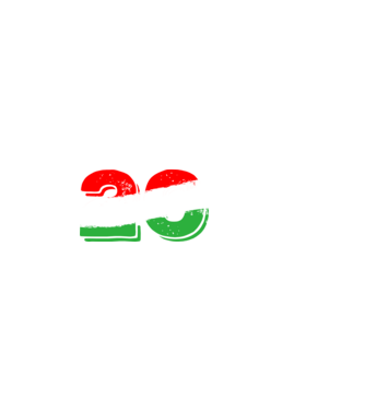 magyar trikolor, piro fehér zöld szám 20 minta sötétkék pólón