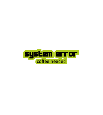 system error minta fehér pólón