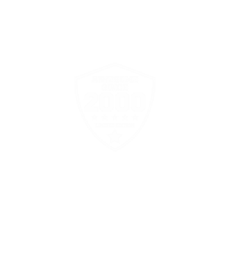 AWESOME2000 minta fehér pólón