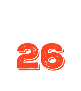 EGY QRVA SZÓT SEM, MÉG SZOKNOM KELL, 26 ÉVES SZÜLETÉSNAPRA minta fehér pólón
