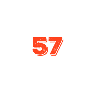 EGY QRVA SZÓT SEM, MÉG SZOKNOM KELL, 57 ÉVES SZÜLETÉSNAPRA minta fekete pólón