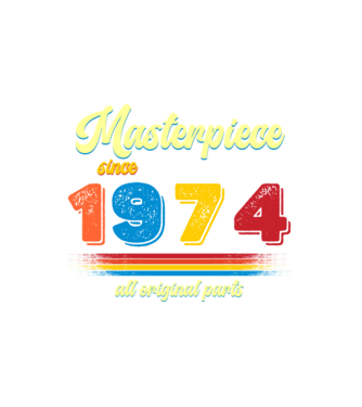 masterpiece all original parts since 1974, mesterdarab, etalon minta fehér pólón