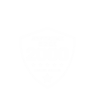 AWESOME2000 minta fehér pólón