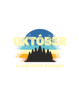október a legobbak hónapja minta fehér pólón