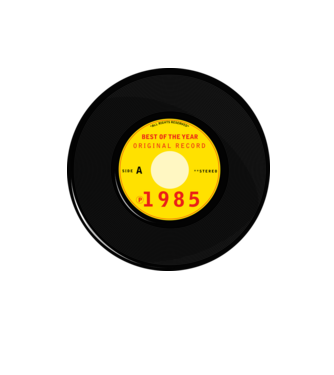 BEST OF HANGLEMEZ 1985 minta homokszín pólón