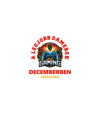 A LEGJOBB GAMEREK DECEMBERBEN SZÜLETNEK minta fekete pólón