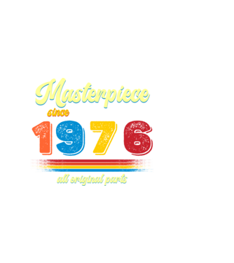 masterpiece all original parts since 1976, mesterdarab, etalon minta sötétkék pólón