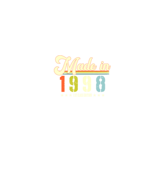 made in 1998, 1st class edition, születésnap, 1998-ban készült minta királykék pólón