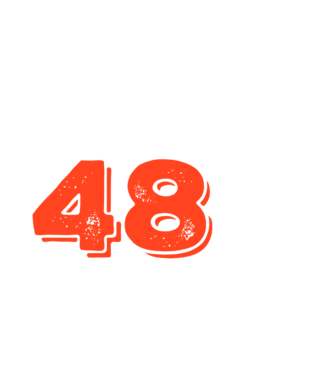 EGY QRVA SZÓT SEM, MÉG SZOKNOM KELL, 48 ÉVES SZÜLETÉSNAPRA minta fekete pólón