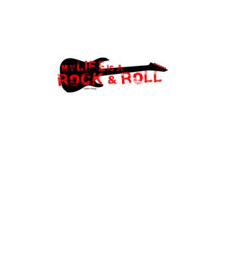ROCK&ROLL 2 minta fehér pólón