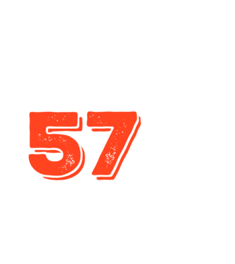 EGY QRVA SZÓT SEM, MÉG SZOKNOM KELL, 57 ÉVES SZÜLETÉSNAPRA minta fekete pólón