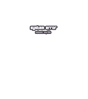 system errorr reboot minta fehér pólón
