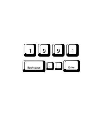 1991, születésnap, számítógép billentyűzet, backspace enter,gamer minta almazöld pólón