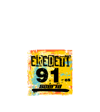 eredeti széria grunge graffiti 91-es, 1991 minta fekete pólón