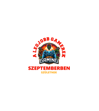 A LEGJOBB GAMEREK SZEPTEMBERBEN SZÜLETNEK minta fekete pólón