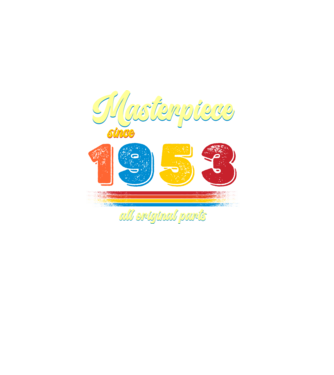 masterpiece all original parts since 1953, mesterdarab, etalon minta fekete pólón