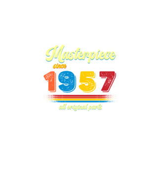 masterpiece all original parts since 1957, mesterdarab, etalon minta fekete pólón