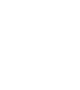 SZÜLETETT MAGYAR, ISTEN HAZA CSALÁD, SZÜLETETT 1986-BAN, MAGYAR CÍMER minta fekete pólón