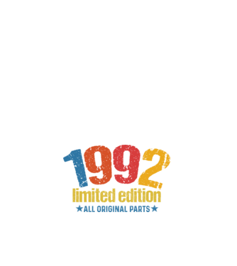 1992 limited edition ,all original parts, születésnapi felirat minta fehér pólón