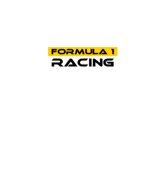 FORMULA 1 RACING minta fekete pólón