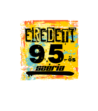 eredeti széria grunge graffiti 95-es, 1995 minta homokszín pólón