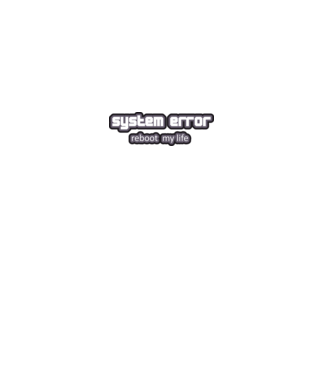 system errorr reboot minta világos rózsaszín pólón