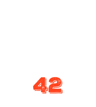 EGY QRVA SZÓT SEM, MÉG SZOKNOM KELL, 42 ÉVES SZÜLETÉSNAPRA minta sötétkék pólón