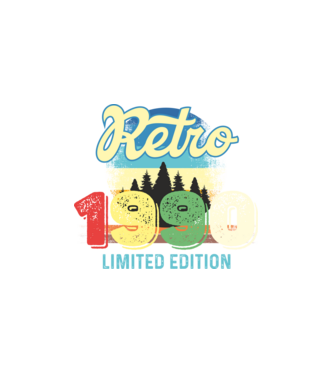 retro évszám, limited edition, 1990-ben születetteknek minta fehér pólón