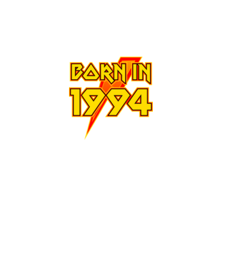 heavy metal born in 1994 minta fekete pólón