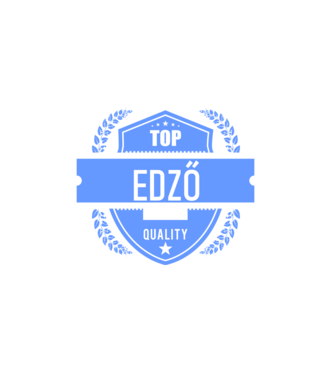 TOP QUALITY EDZŐ APUKA minta fekete pólón
