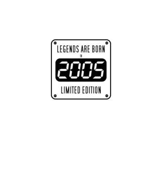 legends 2005 minta szürke pólón