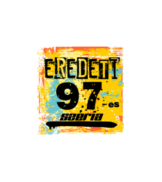 eredeti széria grunge graffiti 97-es, 1997 minta fehér pólón