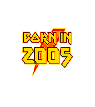 heavy metal born in 2005 minta fehér pólón