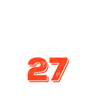 EGY QRVA SZÓT SEM, MÉG SZOKNOM KELL, 27 ÉVES SZÜLETÉSNAPRA minta fekete pólón