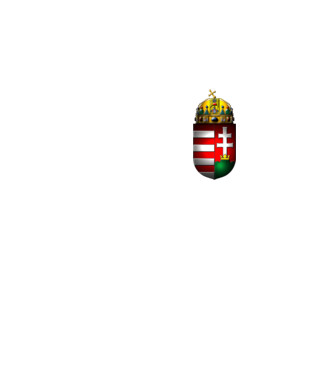 MAGYAR CÍMER minta fekete pólón