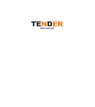 TENDER , ÍRVA VAGYON, KORRUPCIÓ, NER, POLITIKA minta fehér pólón
