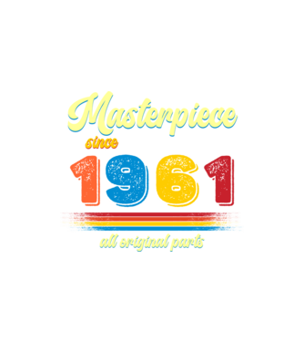 masterpiece all original parts since 1961, mesterdarab, etalon minta homokszín pólón