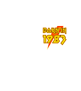 heavy metal born in 1983 minta neonsárga pólón