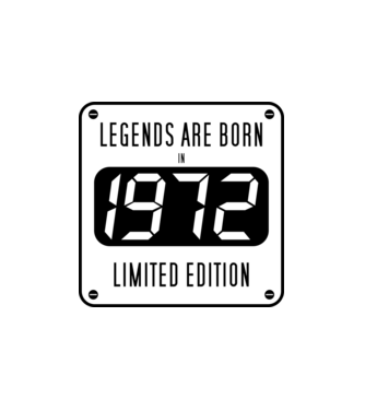 legends 1972 minta fehér pólón
