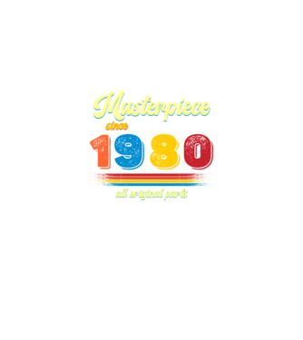 masterpiece all original parts since 1980, mesterdarab, etalon minta fekete pólón