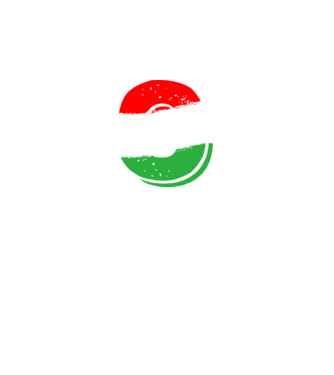 magyar trikolor, piros fehér zöld szám 0 minta fekete pólón