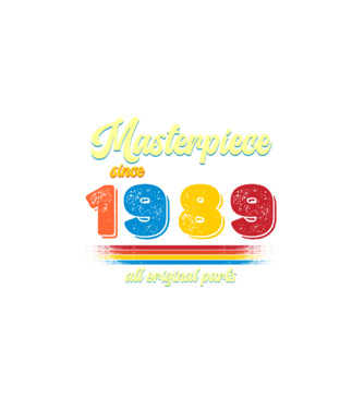 masterpiece all original parts since 1989, mesterdarab, etalon minta fehér pólón